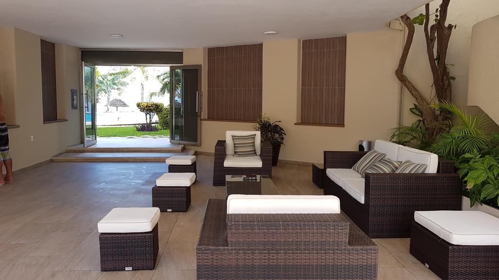 Апартаменты Departamento Frente Al Mar - Kiara Канкун Экстерьер фото